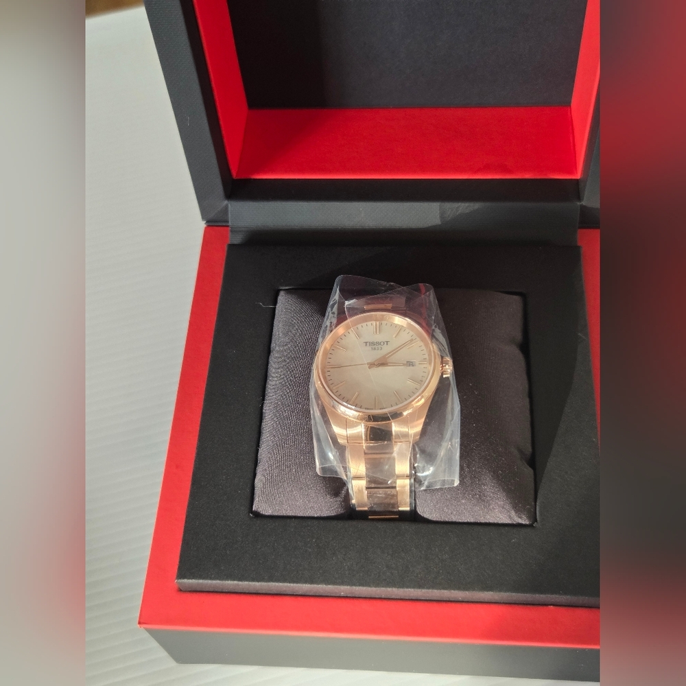 Tissot Rose Gold Watch